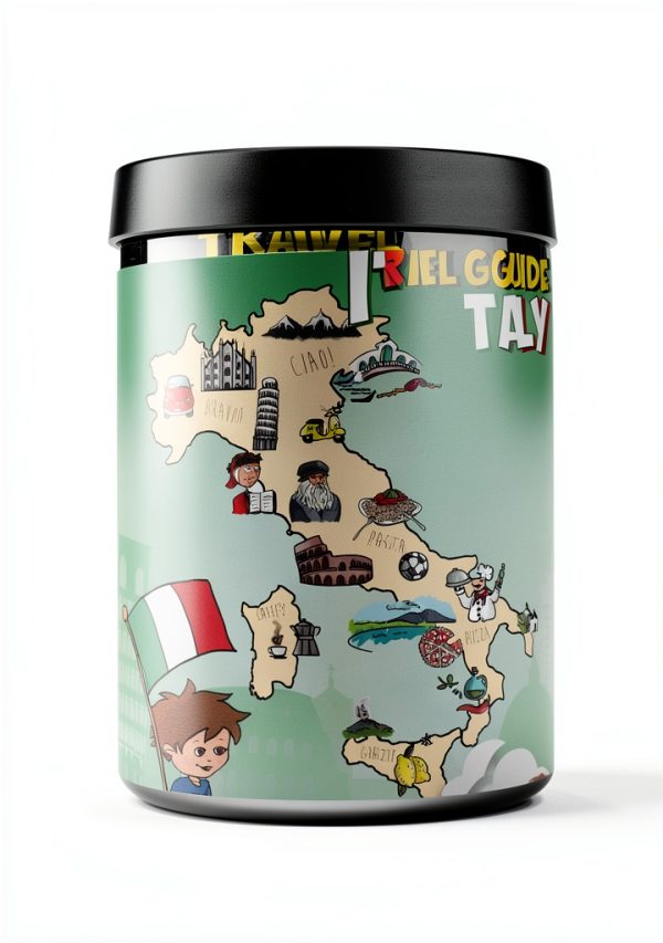 FlyingKids Kids Travel Guide Print Replica for Ages 6-12-0