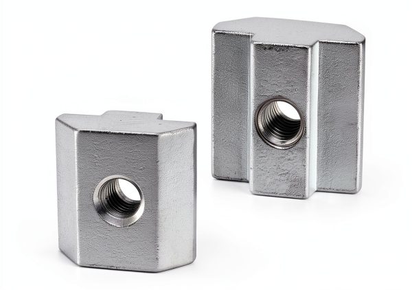 uxcell Slide in T Nut M6 for 4040 Extrusion, Nickel Plated, 10 pcs-4