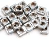 Qjaiune 25Pcs M6 Slide T Nut for 2020 Aluminum Extrusion 8.8 Steel-0