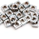 Qjaiune 25Pcs M6 Slide T Nut for 2020 Aluminum Extrusion 8.8 Steel-0