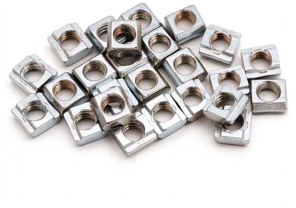 Qjaiune 25Pcs M6 Slide T Nut for 2020 Aluminum Extrusion 8.8 Steel-0