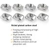 Hotop 150 Pieces 2020 Series T Slot Nuts, Hammer Head Fastener -Plated Carbon Steel Sliding M5 T Nuts for Aluminum Profile-2