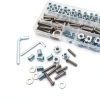 1/4-20 T-Nuts weideer 140PCS 304 Stainless Bolts, Washers & Hex Wrench-2