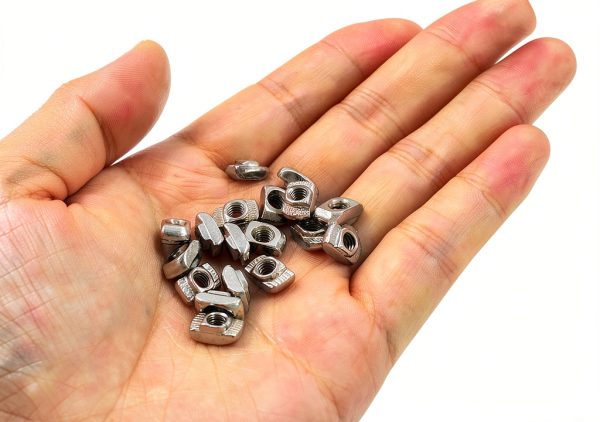 T Nuts Zorveiio 2020 Series M4 Steel Hammer Head Fastener for Aluminum-2