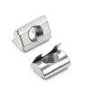uxcell 20Pcs M8 Spring Roll T Nuts – Carbon Steel for 4040 Series-1