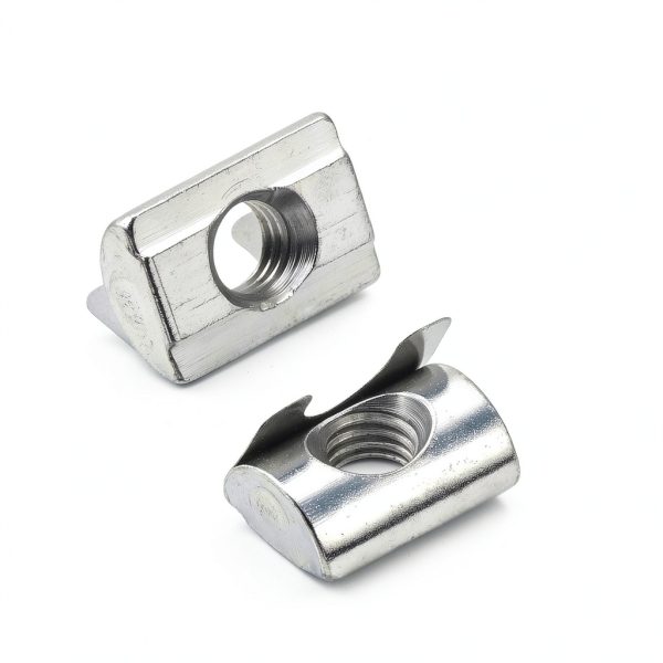 uxcell 20Pcs M8 Spring Roll T Nuts – Carbon Steel for 4040 Series-1
