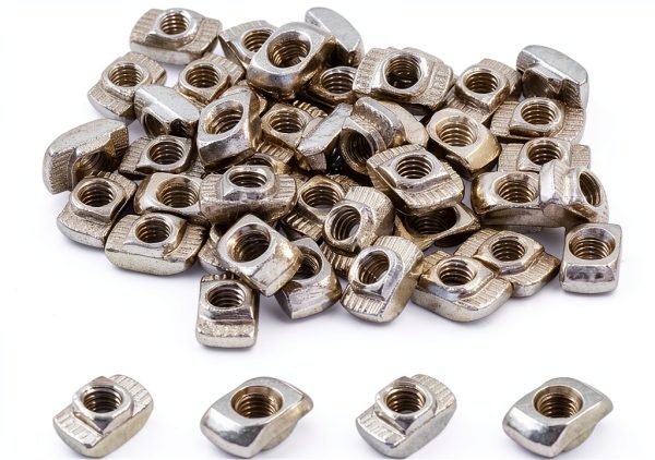 T Nuts Zorveiio 2020 Series M4 Steel Hammer Head Fastener for Aluminum-0