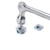 1/4"-20 T-Nuts 304 Stainless Steel, 4-Pronged Tee Nut for Wood, Rock Climbing Holds, Furniture, 25 PCS-4