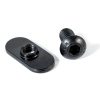1/4"-20 Centered Slide in Economy T-Nut for T Slot Track with 1/4"-20 x 1/2" Bolt, Applicable for 10 Series or 1.0'' Base Aluminum Extrusion, 20Packs (Black)-2