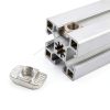 Rierdge 50 Pcs 4040 Sliding T-Nuts M8 for 10mm Aluminum Extrusion-2