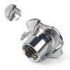 1/4"-20 T-Nuts 304 Stainless Steel, 4-Pronged Tee Nut for Wood, Rock Climbing Holds, Furniture, 25 PCS-3
