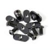 1/4"-20 Centered Slide in Economy T-Nut for T Slot Track with 1/4"-20 x 1/2" Bolt, Applicable for 10 Series or 1.0'' Base Aluminum Extrusion, 20Packs (Black)-5